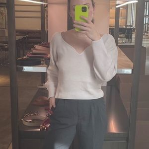 J.Crew Sweetheart Cream Sweater